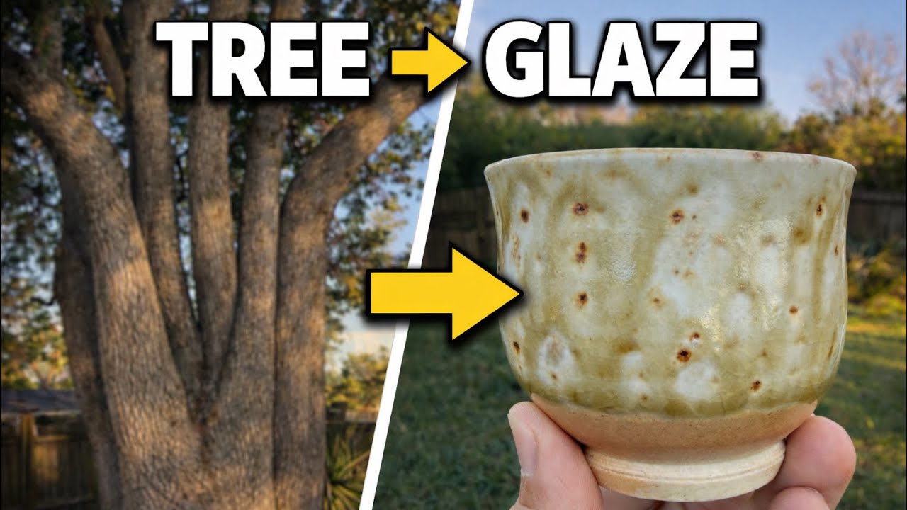 How I Made This Ash Glaze from a Tree in My Backyard (Ash Glaze Tips)