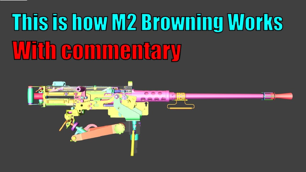 Вот как работает M2 Browning с комментариями.