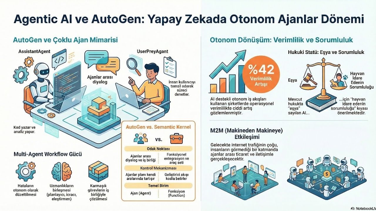 Yapay zeka ajanları (Asistanları) ya birbirleriyle iletişirse? ,Otonom Ajanlar Dönemi 😳