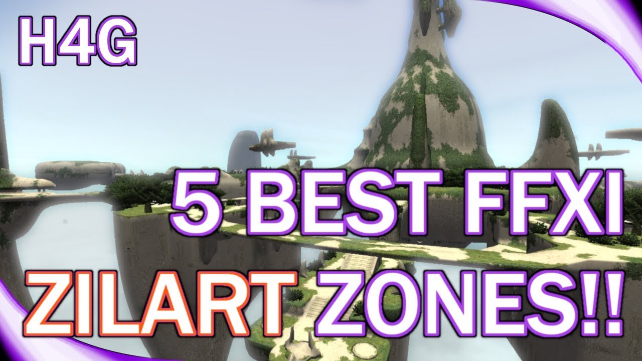 FFXI Classic - Top 5 Rise of Zilart Zones!