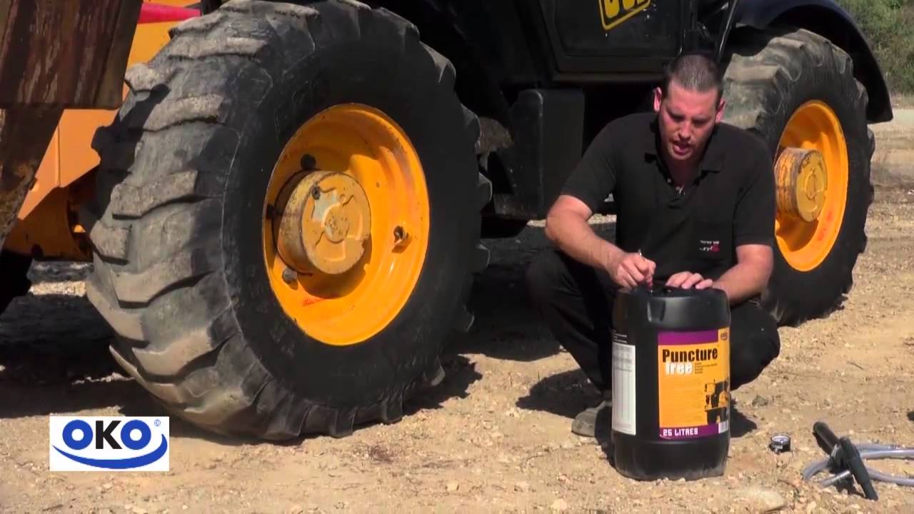 OKO Tyre Sealant - How To Apply