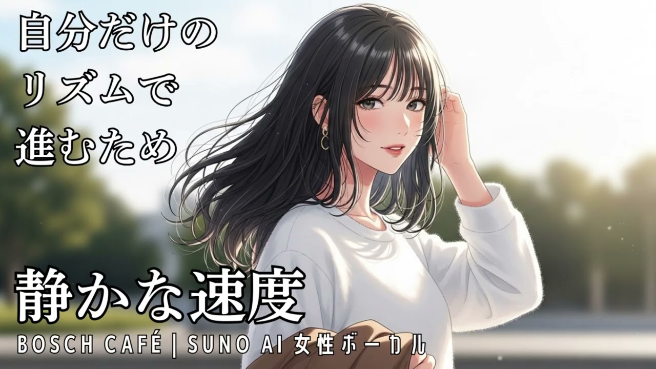 静かな速度 | 周りに流されない、自分だけのリズムで進むための都会的バラード #AI作曲 #オリジナル曲 #suno #sunoai #sunoaisong #jpop