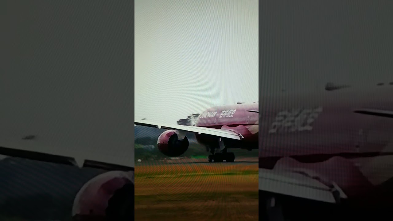 JUNEYAO AIR IS TAKING OFF AT THE MELBOURNE AIRPORT IN AUSTRALIA.