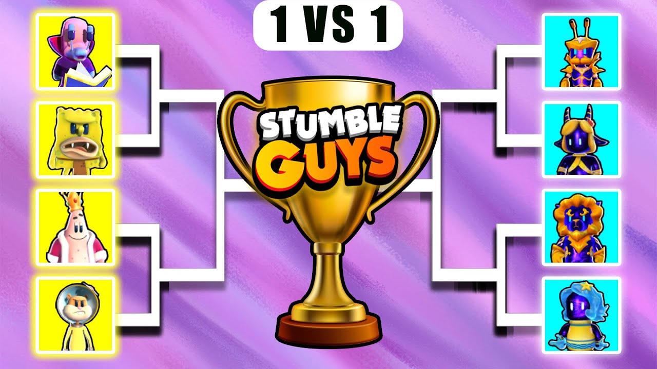 NEW SPONGEBOB vs ZODIAC SIGNS Skins Tournament in Stumble Guys🔥