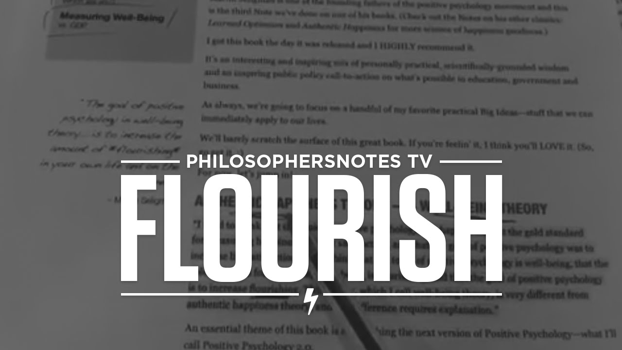 PNTV: Flourish by Martin Seligman (#109)