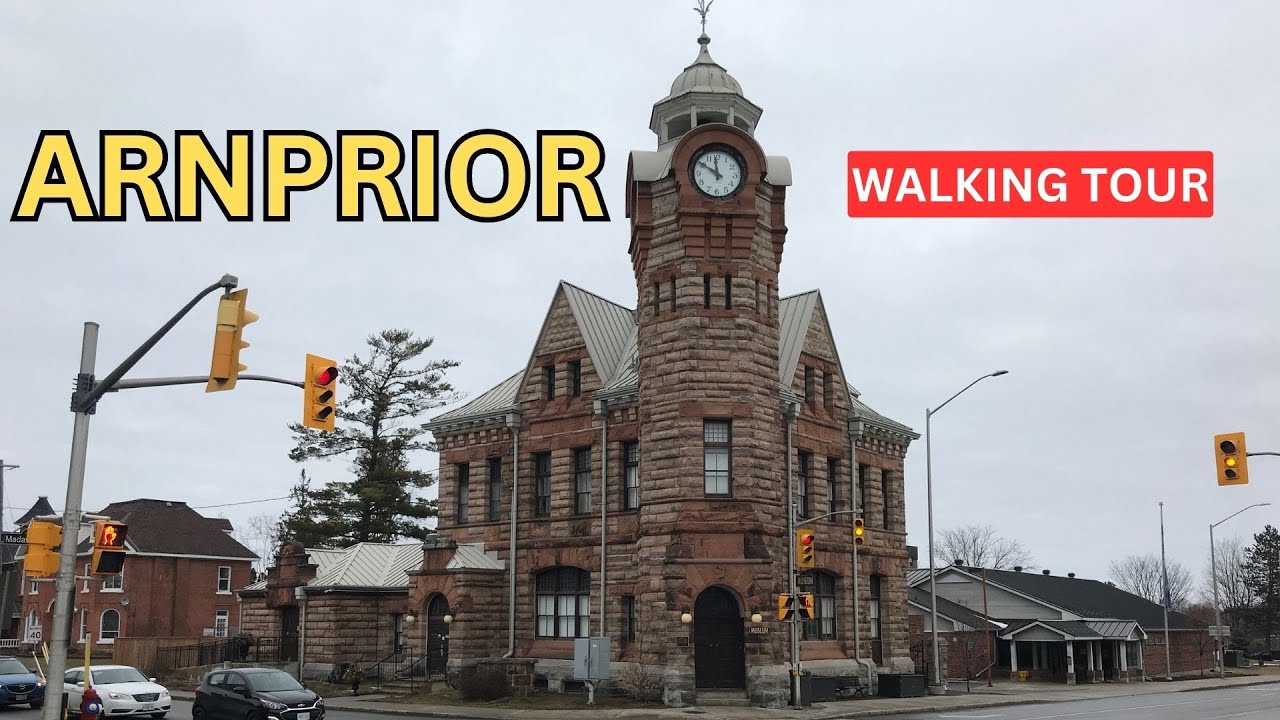 Arnprior Ontario Canada 4K Tour | A Small Town near Ottawa