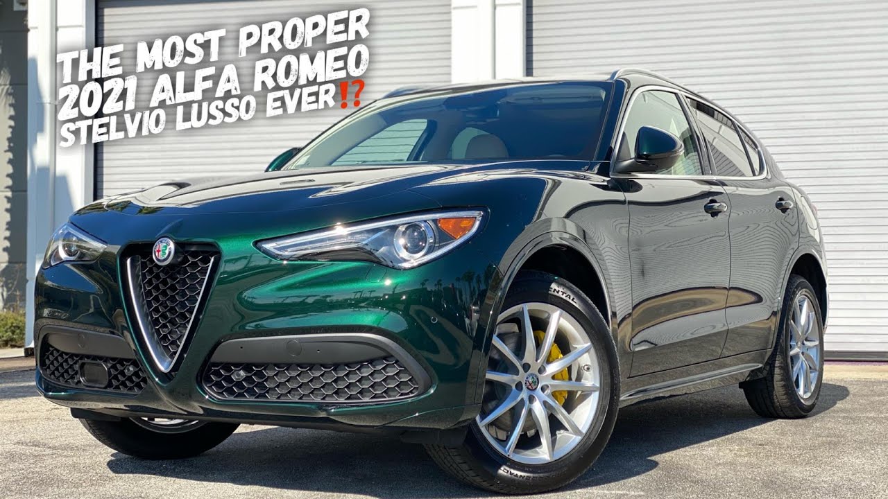 This Is A TRUE Gentlemen's Spec 2021 Alfa Romeo Stelvio Ti Lusso!