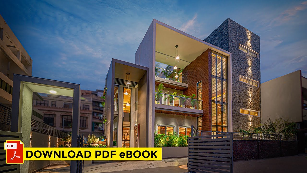 3600 sq.ft Midsize Home | Urban Frame House in Ahmedabad by Shayona Consultants (Home Tour).