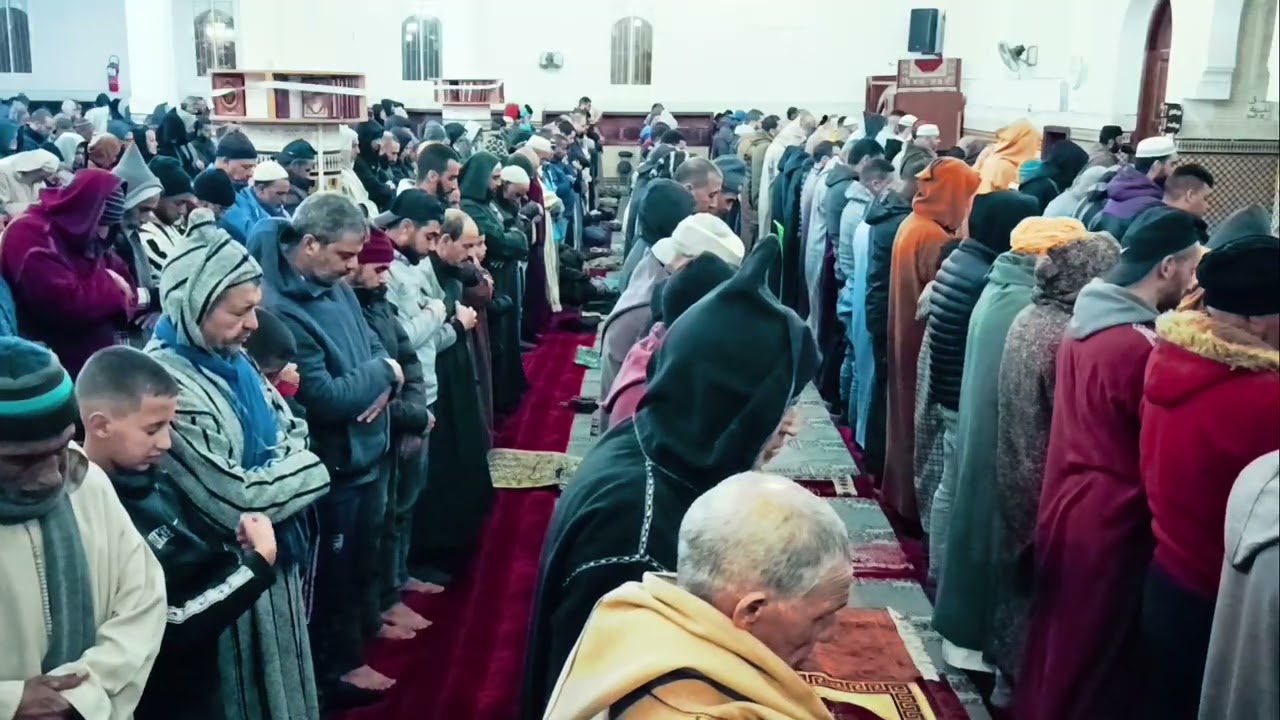 صلاة التراويح تلاوة مغربية أصيلة المقرئ الشيخ عبد الرزاق القزدوري مسجد السلام 1 أناسي الدار البيضاء 