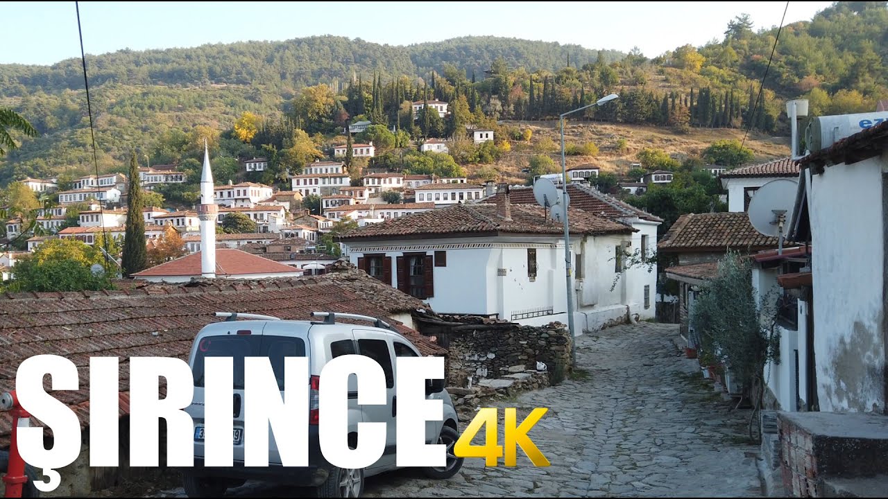 Şirince village, Turkey walking tour 4k 60fps