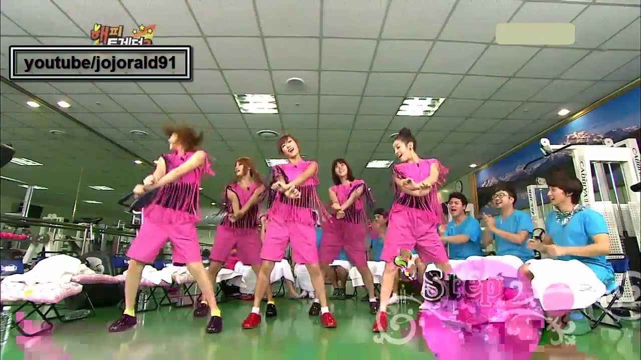 110922 - KARA - Step dance cut @ KBS Happy Together