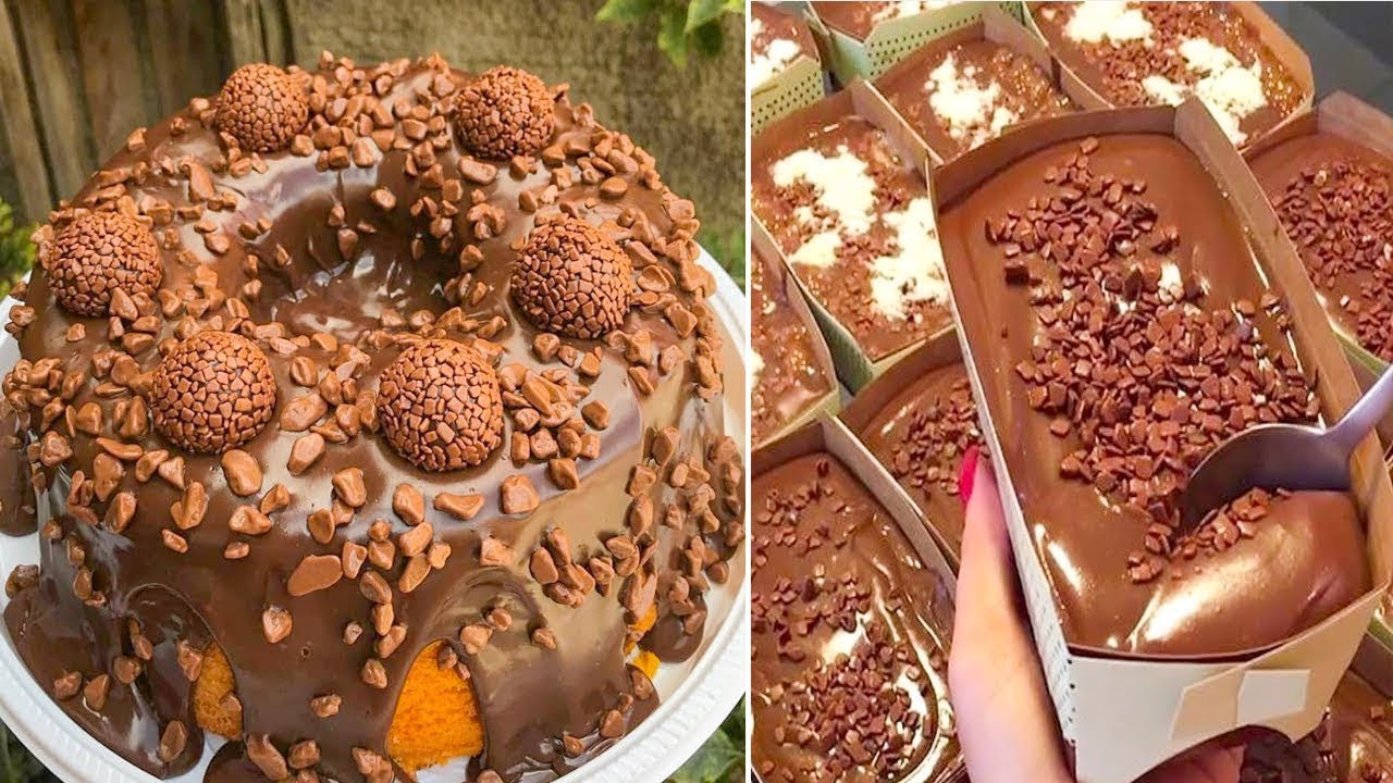 So Yummy Chocolate Cake Decorating Tutorials 😍 Best Satisfying Cake Decorating Recipes 💓 So Tasty