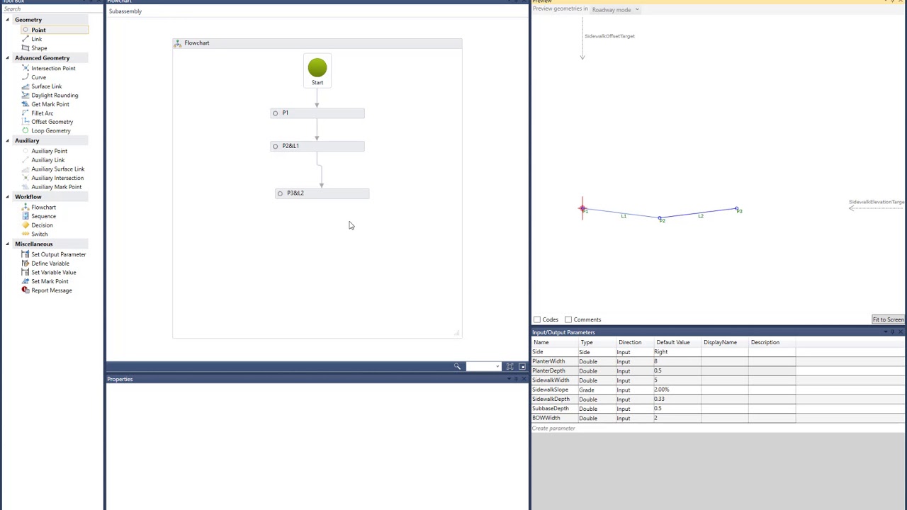 Tutorial: Creating a Simple SAC | Autodesk Civil 3D Subassembly Composer