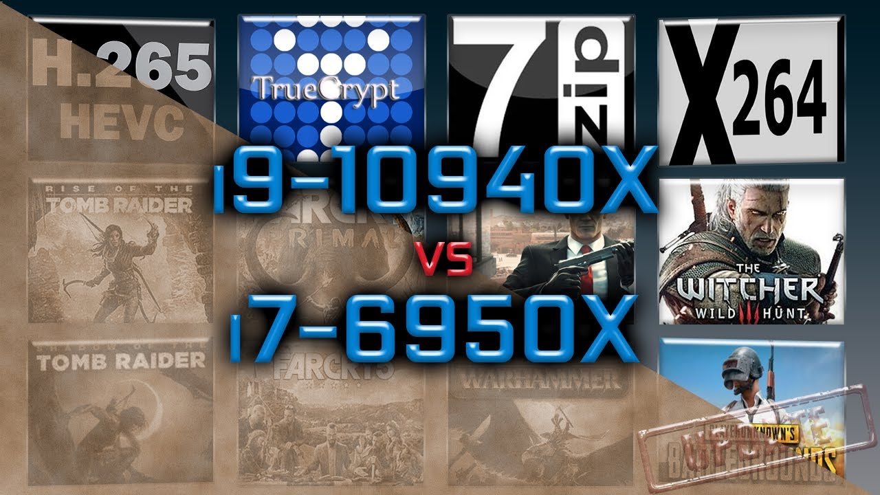 10940X vs 6950X Benchmarks | Test Review | Gaming | 15 Tests