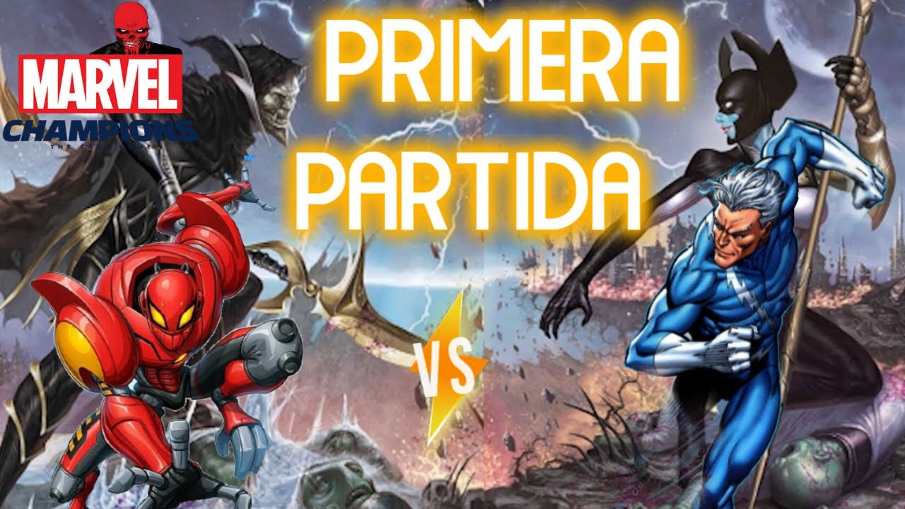 😎PRIMERA PARTIDA DEL CANAL😎 Primera partida de Marvel Champions - JUEGO DE CARTAS