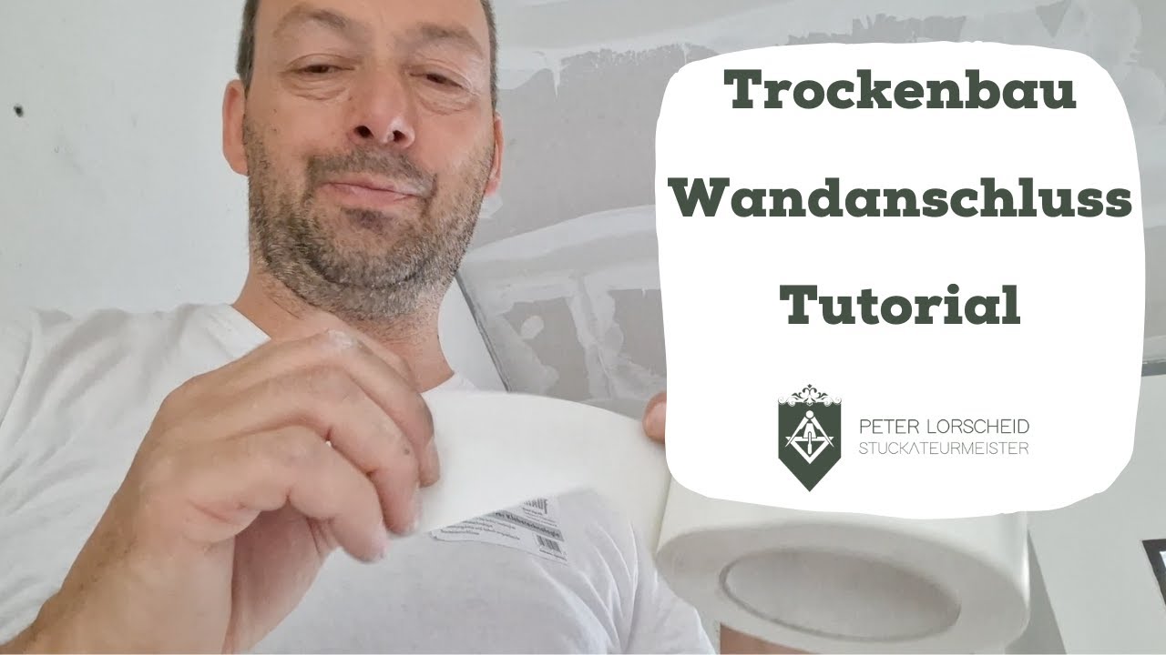 Erklärbär Pitter #9 - Trockenbau Wandanschluss richtig erstellen? So geht es richtig! // Tutorial