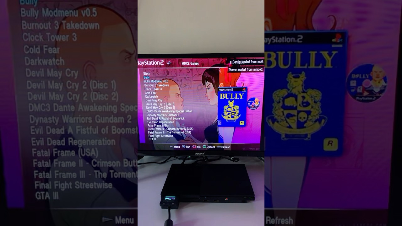 OPL theme - Malck 2.0_v2 - PsxMemcard Gen2 through MMCE 