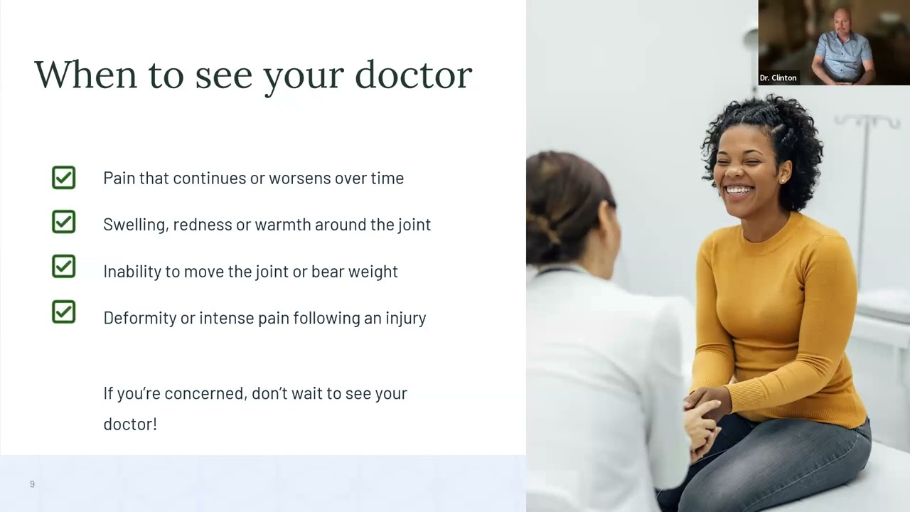 Back in Motion: Getting Relief from Joint Pain