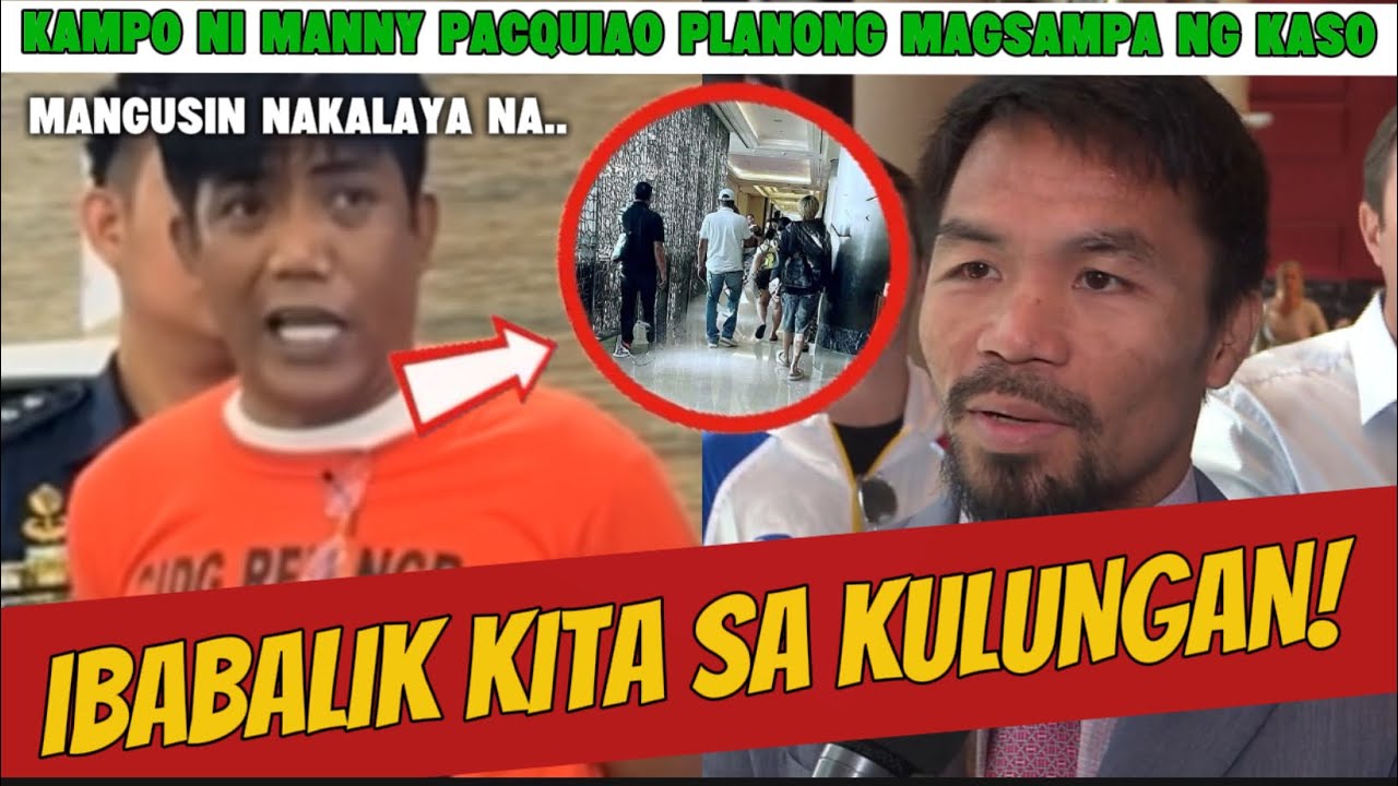 VLOGGER NORMAN MANGUSIN NAKAPAGPYANSA NA! MANNY PACQUIAO MAGSASAMPA NG KASO SA VLOGGER