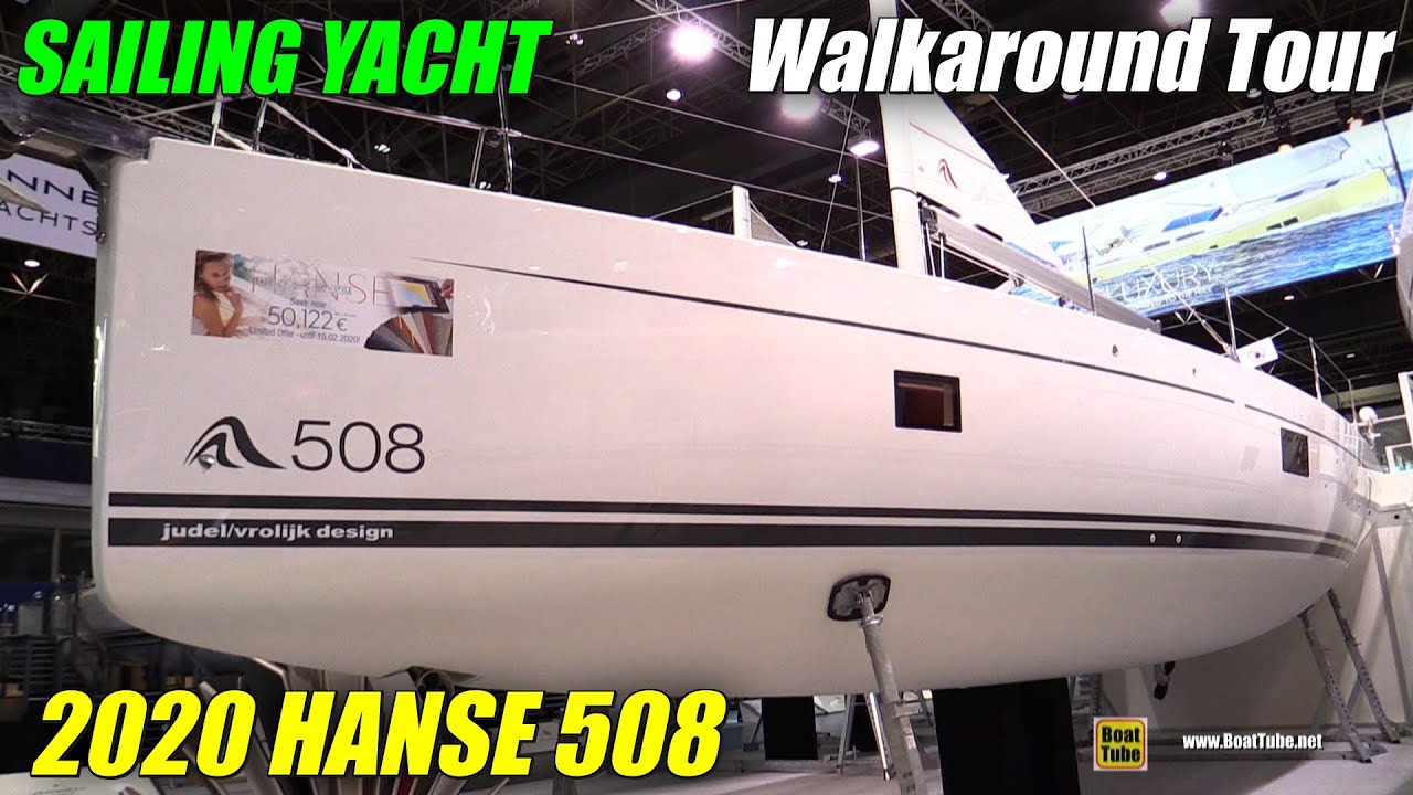 2020 Hanse 508 Sailing Yacht - Walkaround Tour - 2020 Boot Dusseldorf