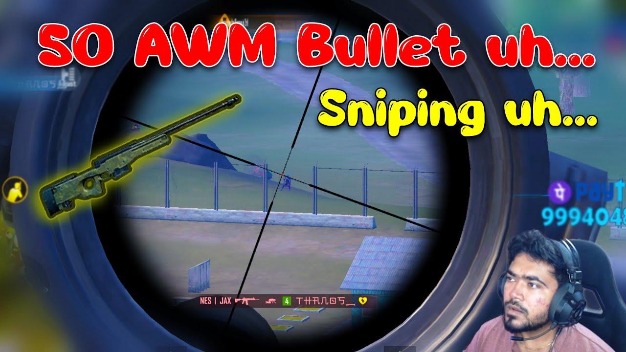Full Fire fight on Lastzone with 50AWM Bullet - Satisfying Snipe