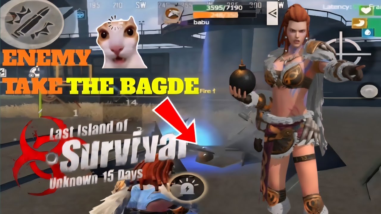 SOCIAL server in bagde base raid[last island of survival]