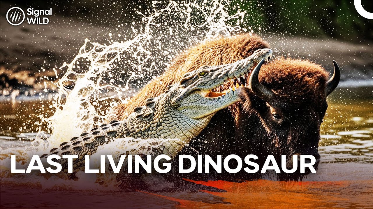Living Dinosaurs: How Crocodiles Hunt to Survive?