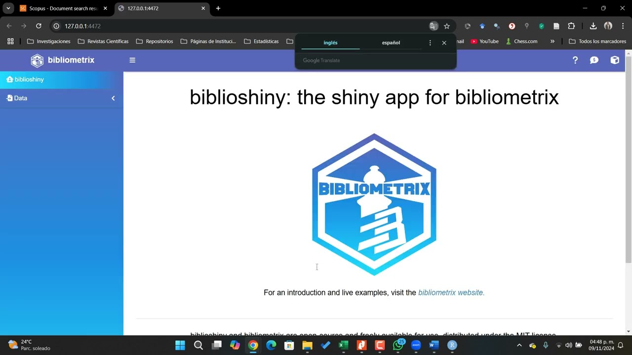 Ejemplo de uso de Bibliometrix en R