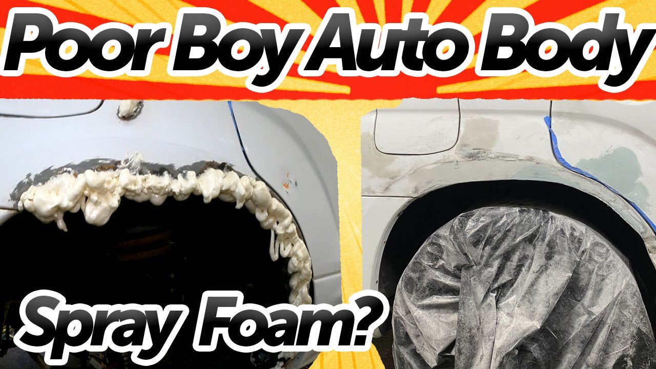 spray foam for the win! Making my rusty Subaru great again
