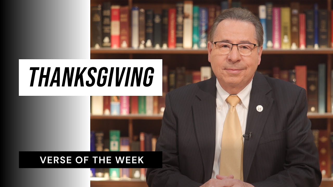 Thanksgiving | Verse of the Week