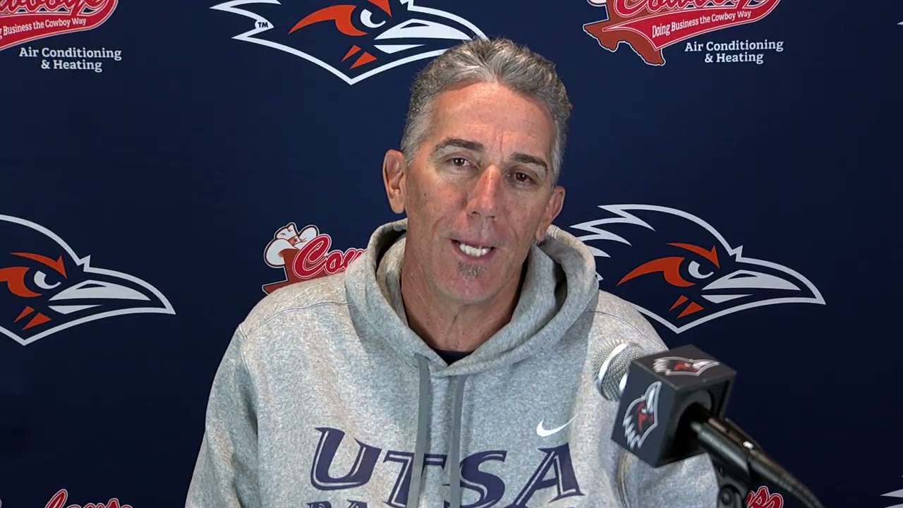 UTSA Baseball Head Coach Pat Hallmark Media Zoom 2.10.26