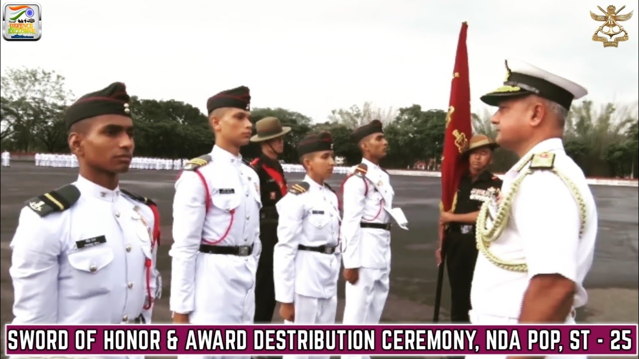 Medals And Award Destribution Ceremony At NDA Commandant's Parade, Spring Term - 2025
