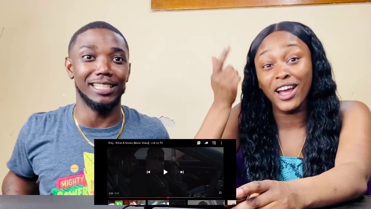Silky - Sticks & Stones [Music Video Reaction With My Girlfriend