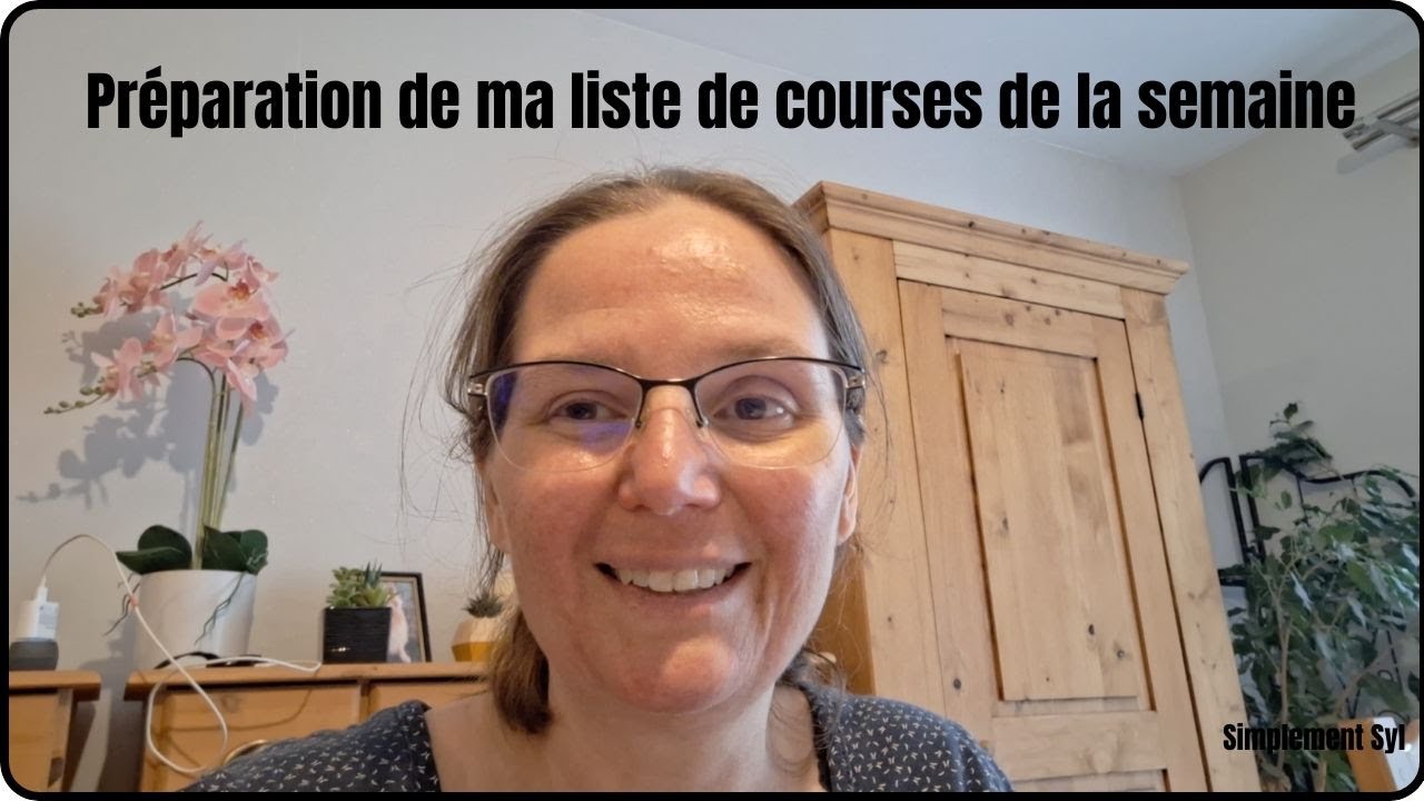 VLOG - je prépare ma liste de courses et partage des idées recettes