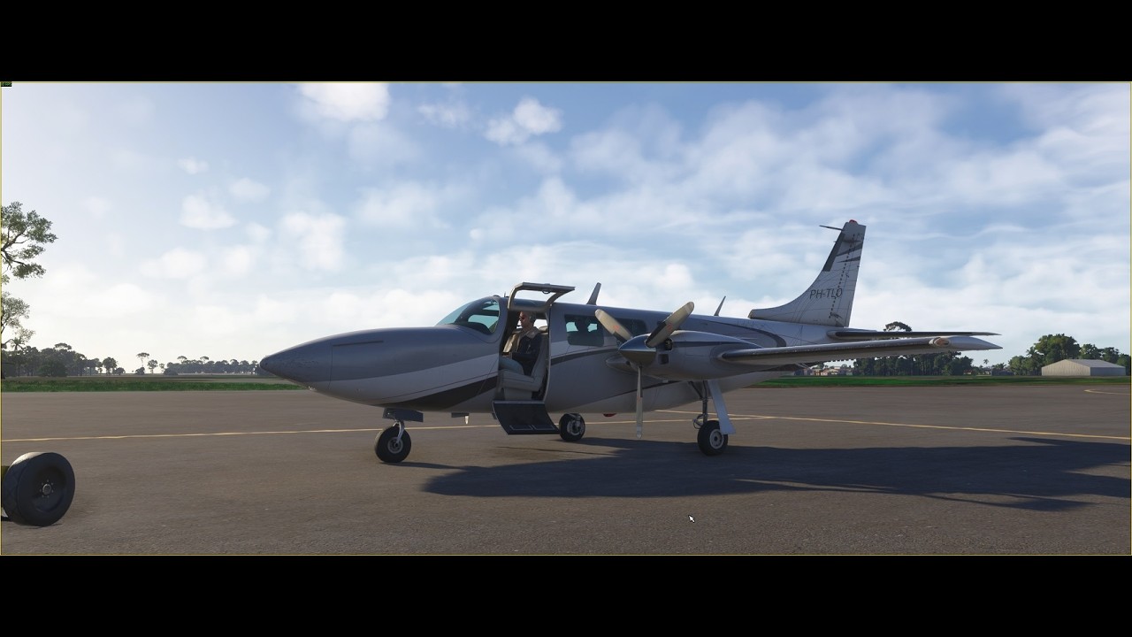 MSFS: Bringing a Piper Aerostar from Canada to Australia, final flight into Gold Coast