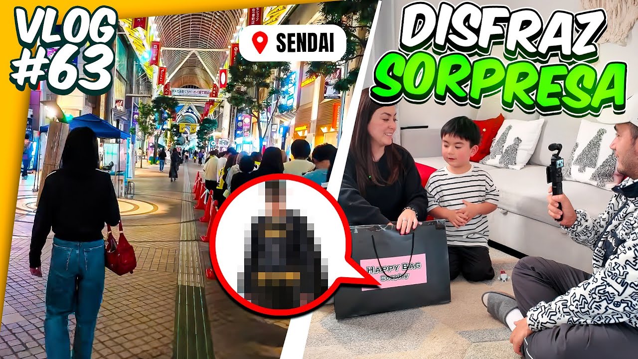 UN DÍA EN SENDAI, JAPÓN: la ciudad que nos sorprendió (y abrimos la bolsa sorpresa de Halloween)