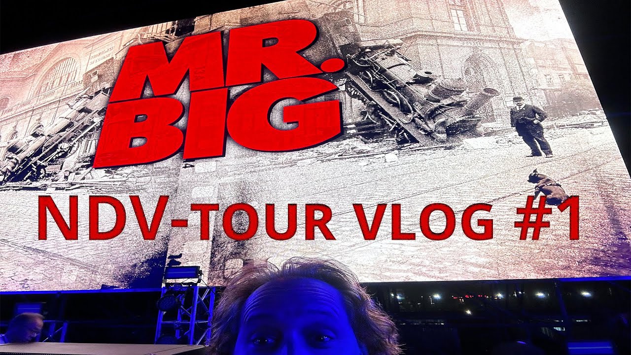Nick D'Virgilio - On Tour with Mr. Big: VLog # 1