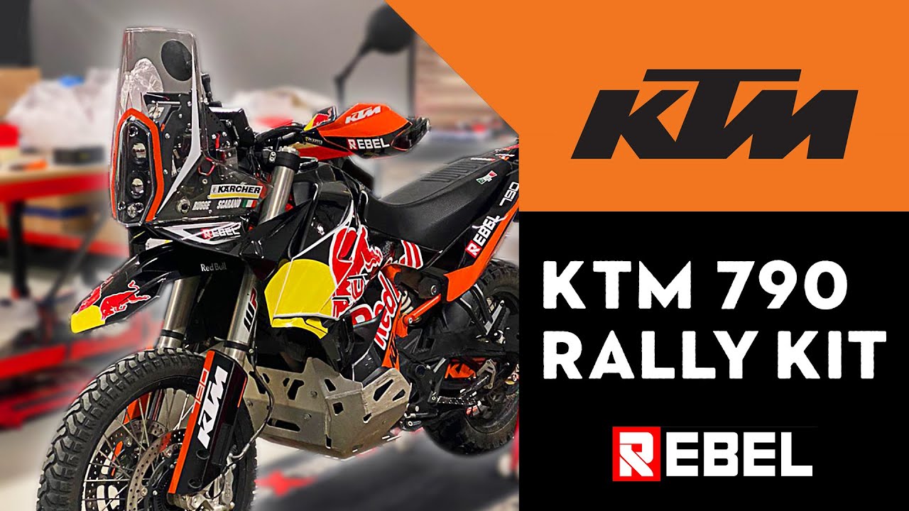 The Ultimate KTM 790 RALLY KIT Bike Build