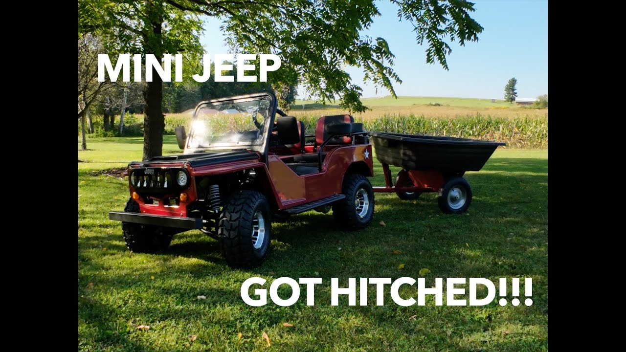 Mini Jeep Gets Hitched
