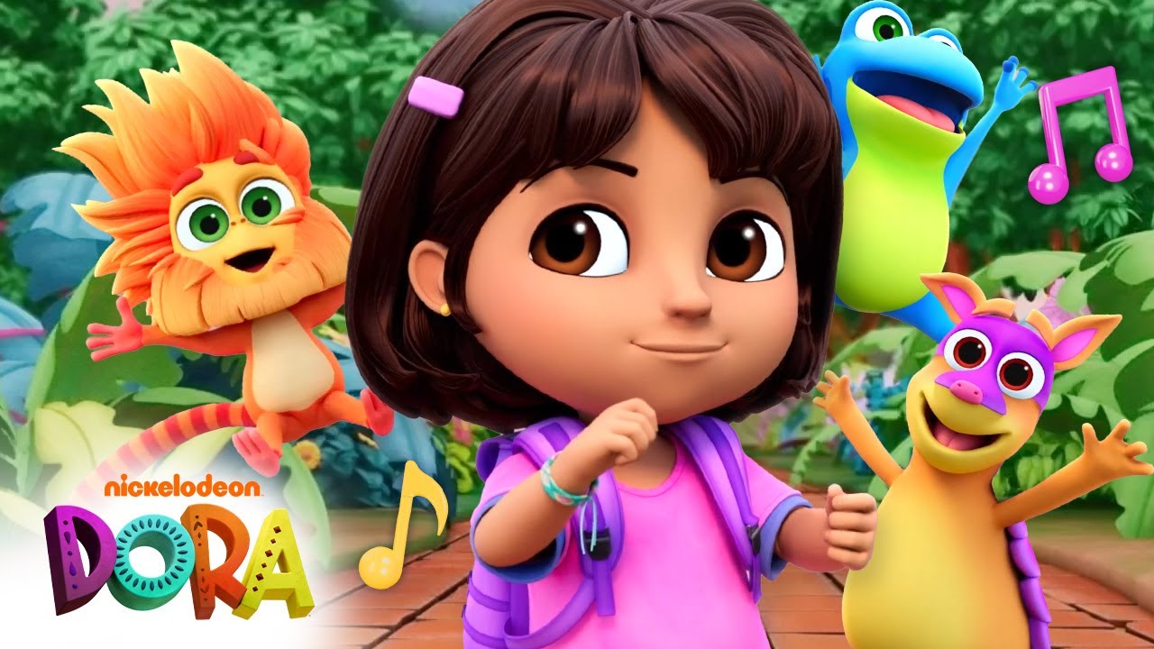 Dora and the Rainforest Ritmo Dance! 🎶 NEW DORA 5 Minute Episode | Dora & Friends
