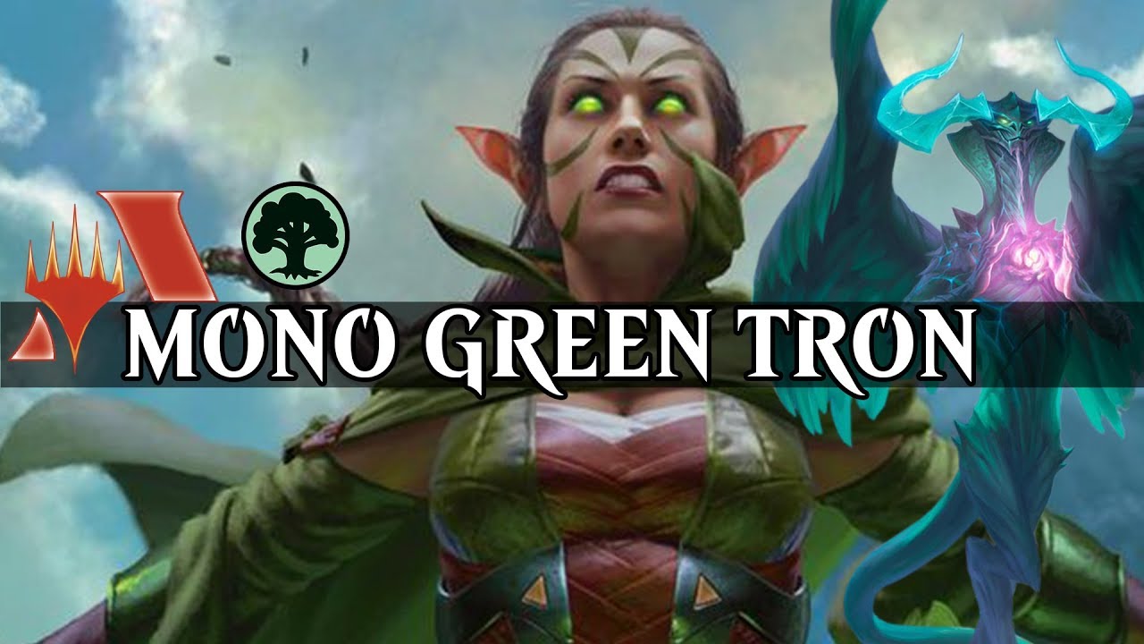 Nissa who shakes the World mono green Tron! a Lenny TV WotS Standard Deck l MTG Arena
