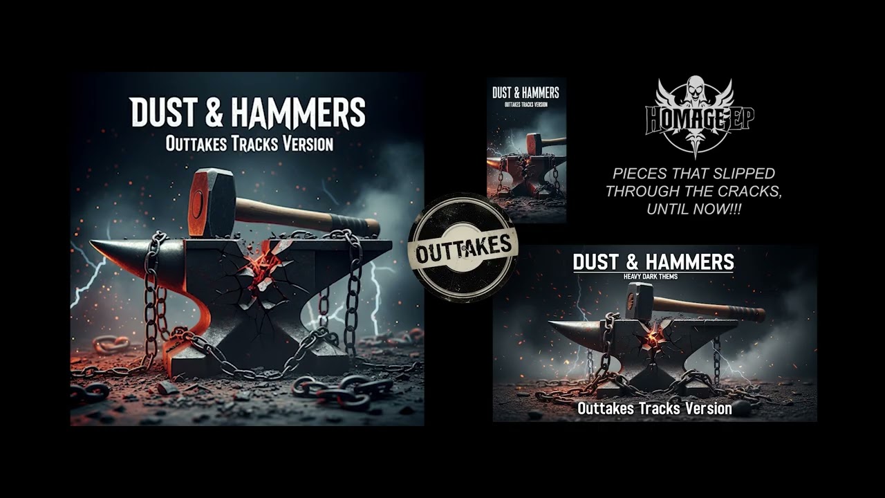🤘🔥DUST & HAMMERS - Outtakes Album | High-Octane Industrial Rock & Thrash Metal (Official Audio)   🤘🔥