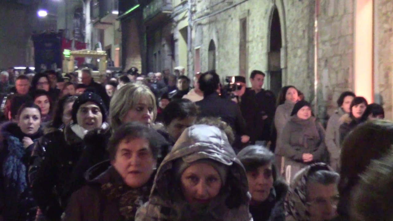 Arrivo dell'Urna di S. Gabriele dell'Addolorata a Montefalcone nel Sannio (CB) 7 3 2014
