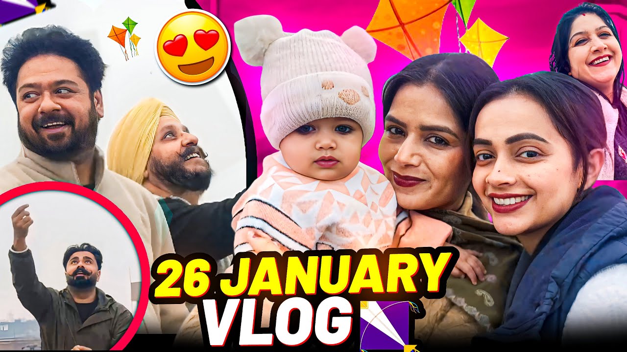 26 January 🪁 ਨੂੰ ਆਹ ਕੀ 😳 ਕੀ ਹੋ ਗਿਆ ♥️Mr Mrs Hunjan♥️