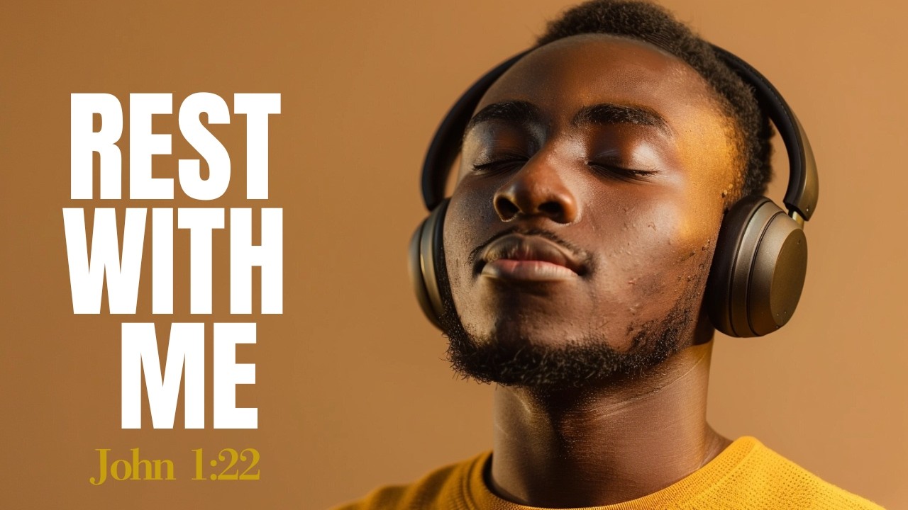REST WITH ME | Calm Gospel R&B & Jazz Worship Playlist for Prayer, Peace & Presence