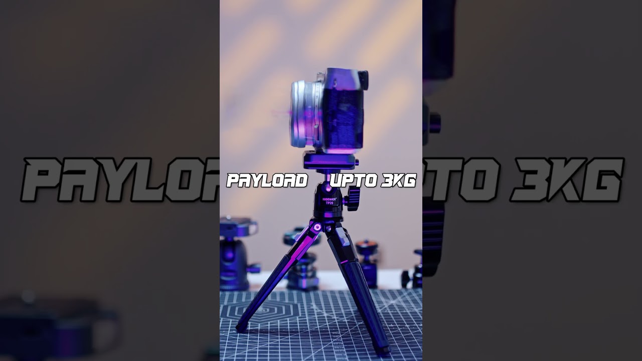 Small & Sturdy Neewer TP29 Mini Tripod | Alissa & Jay