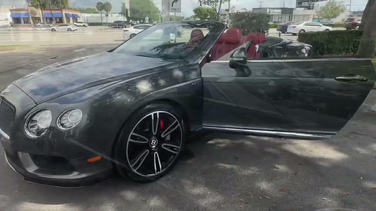 2015 Bentley Continental GT V8 S Convertible