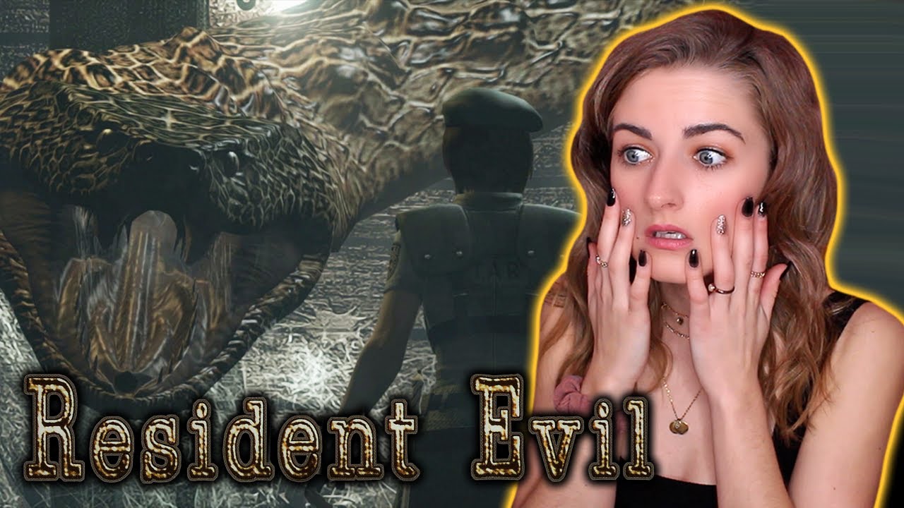 oh! that's a big snake! | Resident Evil 1 | Ep. 2