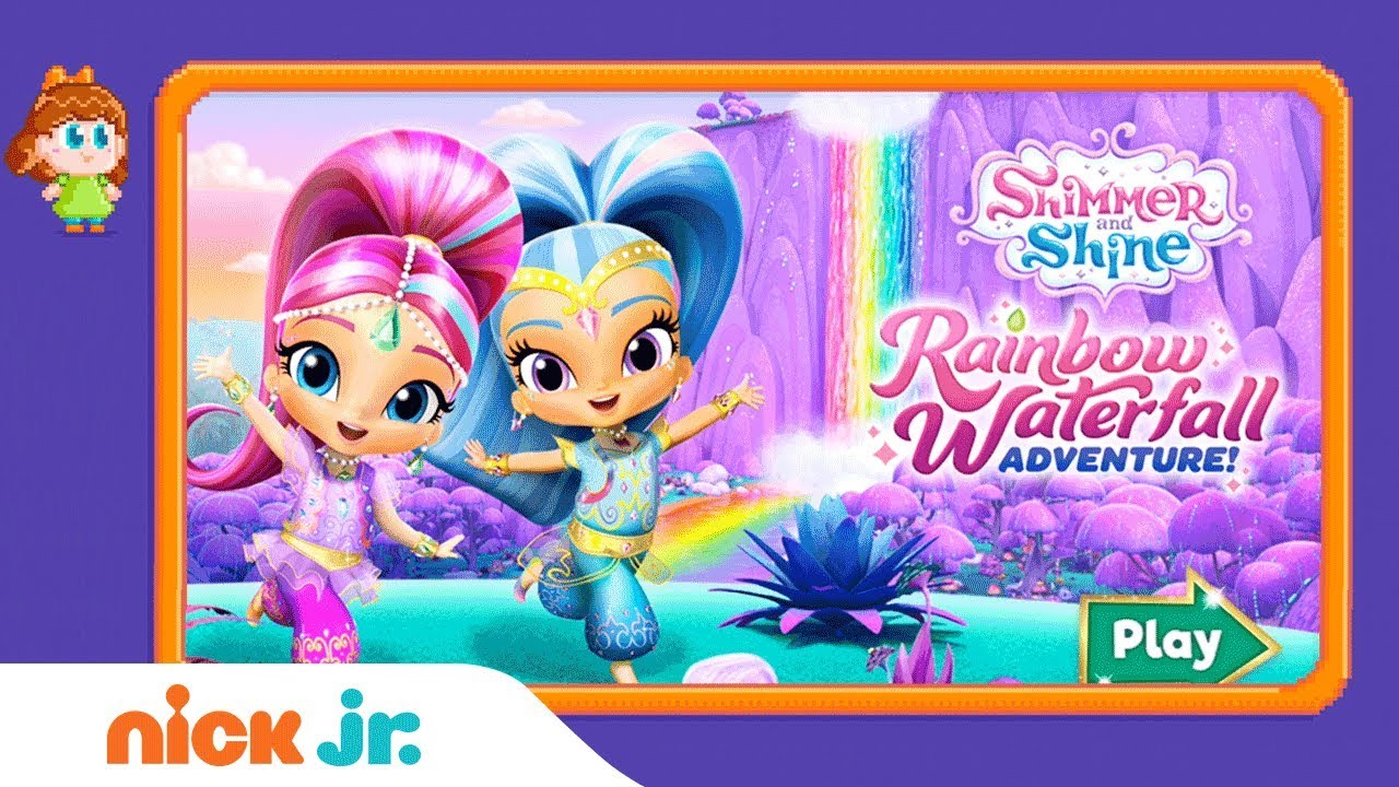 Shimmer and Shine: ‘Rainbow Waterfall Adventure’ Game Walkthrough | Nick Jr. Gamers