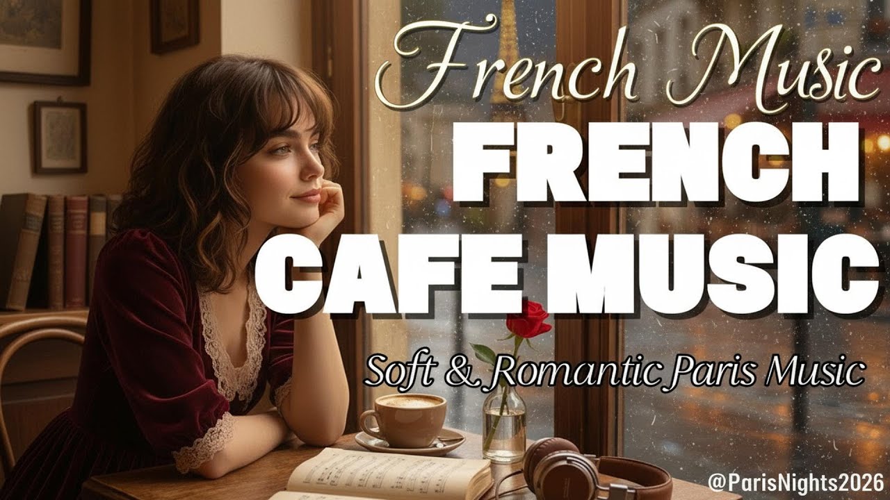 French Café Music – La Vie en Tendresse ☕ Soft & Romantic Paris Music | La Rose Chantee